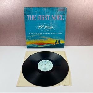 Vintage The First Noel 101 Strings Hamburg Students Choir Vinyl Music Record